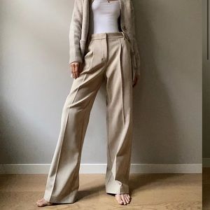 ♥️SOLD♥️ Wilfred Effortless Pants - 00 - Heather Oat Beige